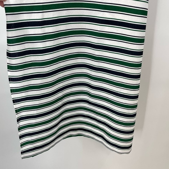 J.O.A. Striped Maxi Dress Side Slits Y2K 90s XS - Picture 3 of 10